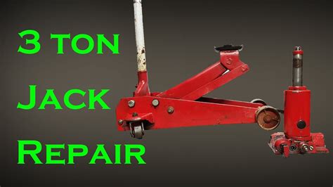 steel box repair with jack|floor jack rebuild instructions.